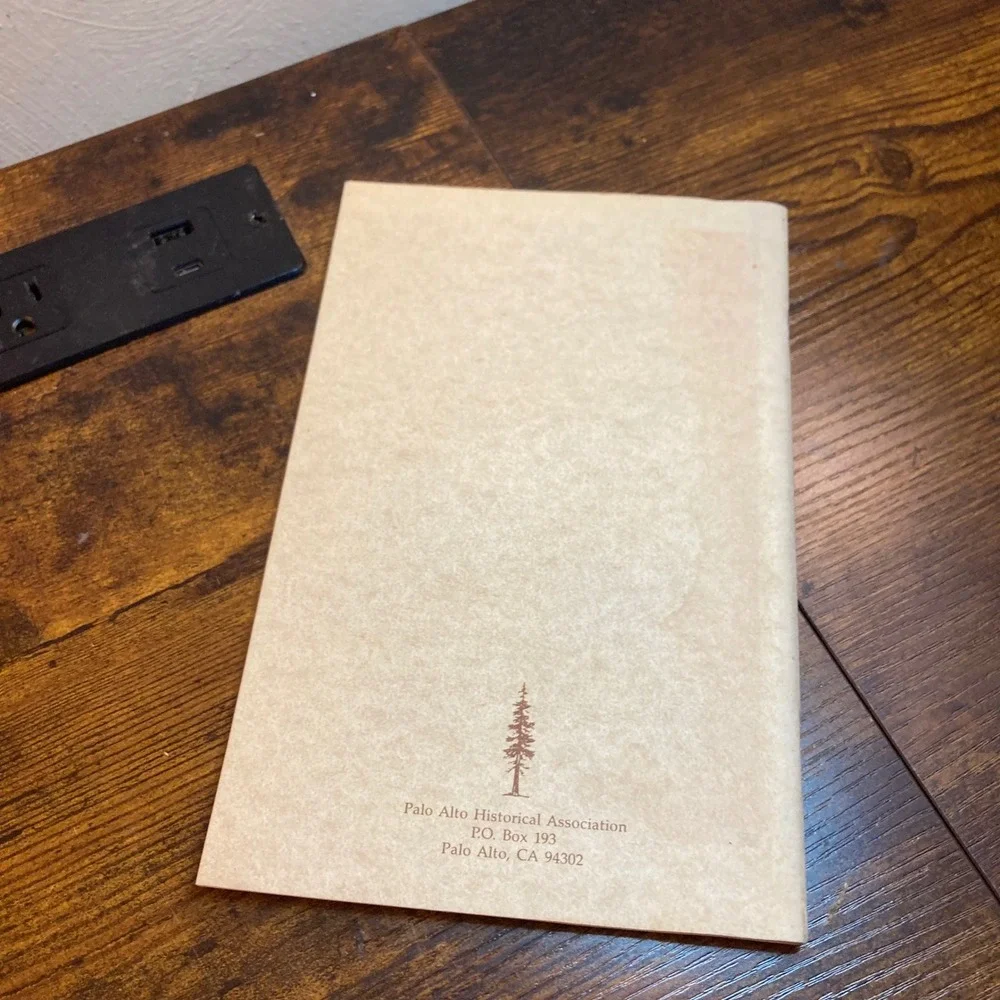 Mayfield Palo Alto Lost Town Historical Book 1850-1925 California Santa Clara